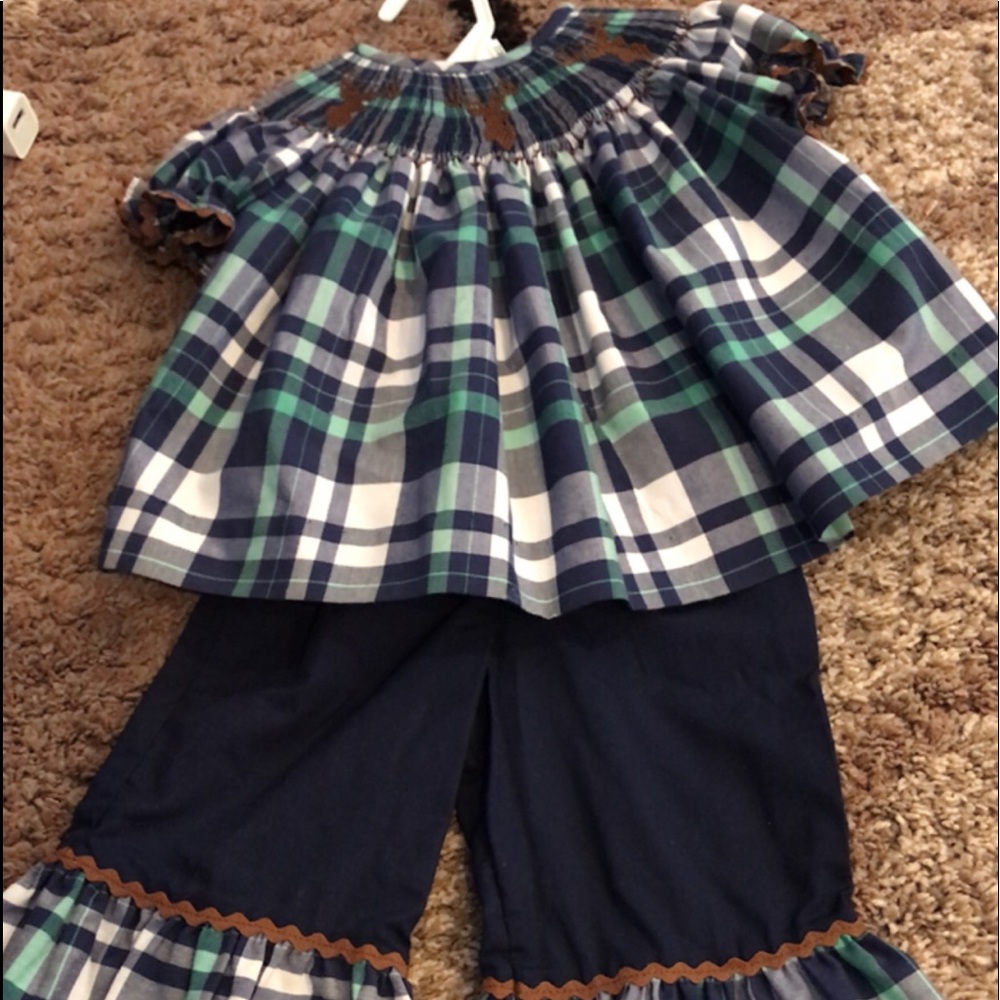 Smocked outfit
